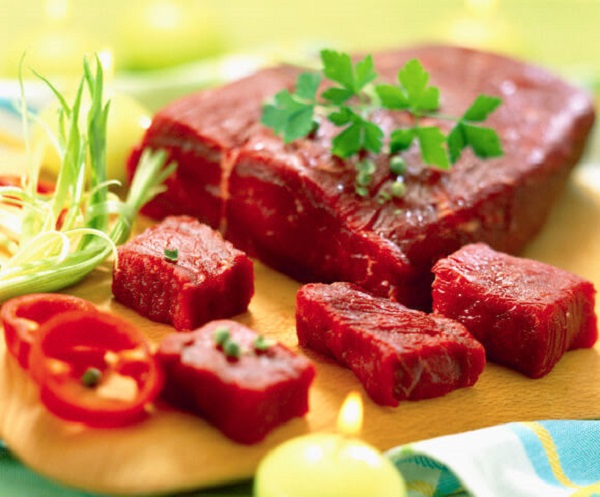 Thịt giúp bổ sung các chất sắt