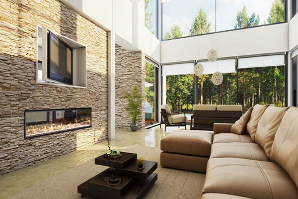 Đá hay gỗ là những vật liệu giúp tự nhiên hóa ngôi nhà bạn
