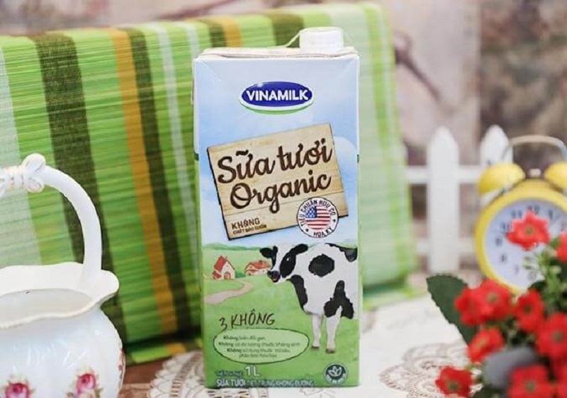 Sữa tươi Organic – Thực phẩm hữu cơ đáng tiền mua