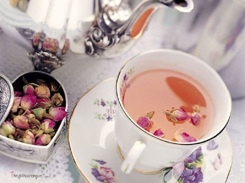 Uống trà hoa hồng có tốt không?