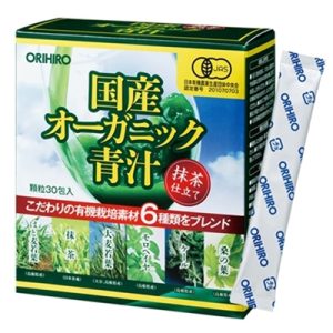 Bột rau xanh Aojiru bổ sung chất xơ Orihiro 30 gói
