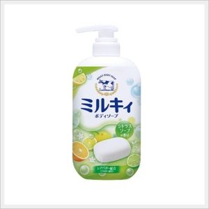 Sữa tắm Milky hương hoa cam chanh cow (550ml)