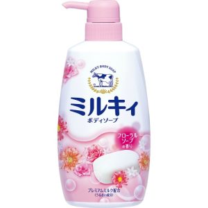 Sữa tắm Milky hương hoa hồng (550ml)