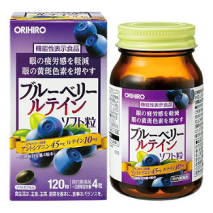 Viên uống bổ mắt việt quất Blueberry Orihiro lọ 120 viên