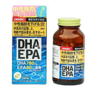 Viên uống bổ não DHA EPA Orihiro 180 viên