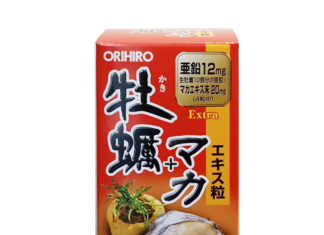 Viên uống tinh chất hàu tươi Maca x2 tăng cường sinh lý Orihiro 120 viên