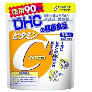 Thực phẩm bảo vệ sức khỏe DHC Vitamin C Hard Capsule - 90 ngày